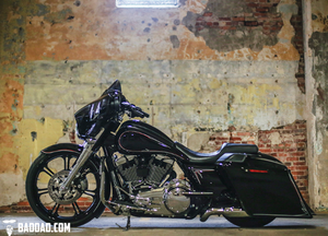 INJECTED STRETCHED SADDLEBAGS FOR 2014+