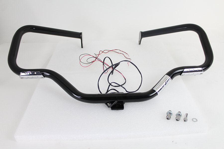 FLASH SALE.  New product!  Black highway bars with integrated amber LED signal lights.