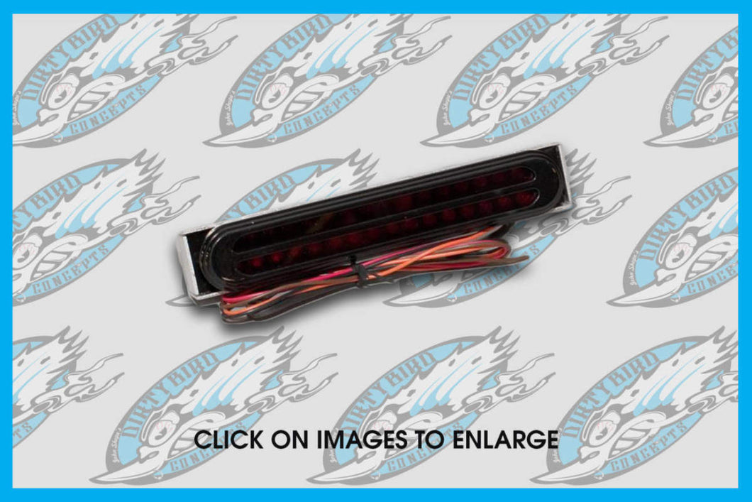Harley Jaded Oval LED Tour Pack Tail Light