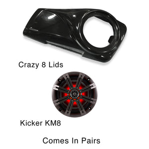 CRAZY 8 LID PACKAGE WITH KICKER AUDIO