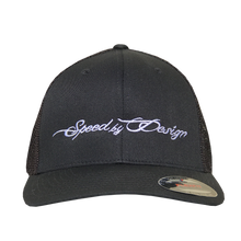 Load image into Gallery viewer, SBD SOLID BLACK MESH HAT
