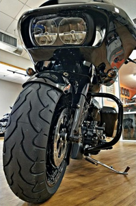 NATIVE 180mm Pitbull RUSH Front Tire Kit for 2014-19 HD touring with STOCK FORK LEGS