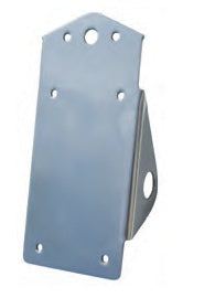 11-126  STAINLESS STEEL SIDE MOUNT LICENSE BRACKETS Left side bracket for 1” axle & diamond taillight