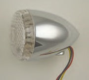 8-273  LED TURN SIGNALS Bullet style with clear lens. Fits 2000 & later