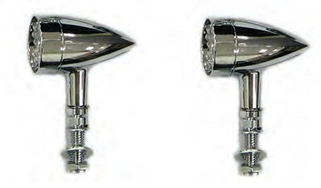 8-344  LED TURN SIGNAL KITS - TURNSIGNAL W/MOUNTING STUD - Amber LED turnsignal, w/53mm mounting stud.