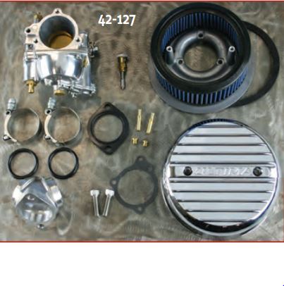 42-129  ULTIMA® COMPLETE CARBURETOR KITS Complete R2 carb kit, w/voes manifold  vacuum & map ports.