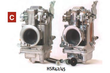 42-424 INDIVIDUAL HSR42/45 CARBURETORS HSR 45mm Carburetor, standard finish
