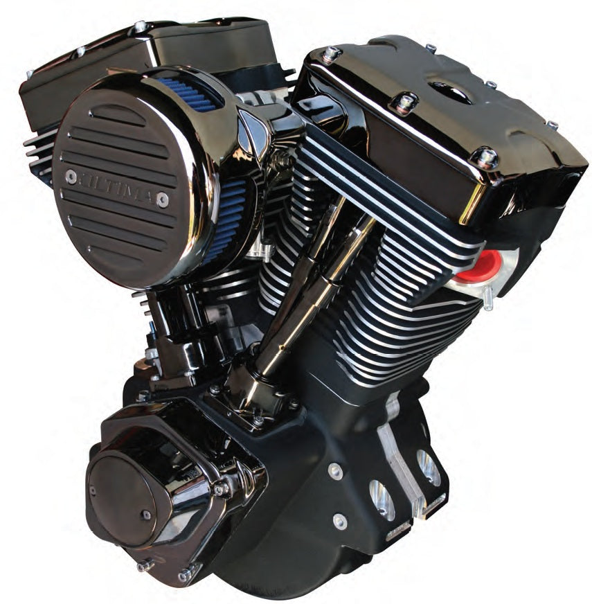 298-228 ULTIMA® COMPLETE COMPETITION SERIES ENGINES BLACK GEM.Complete Black Gem Competition Series engine 113 CI.
