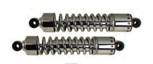 116-7 CHROME PLATED SHOCK ABSORBERS — COMPLETE ASSEMBLY Fits FL & FX, 1958 thru 1972 and Sportster® 1954 thru 1974